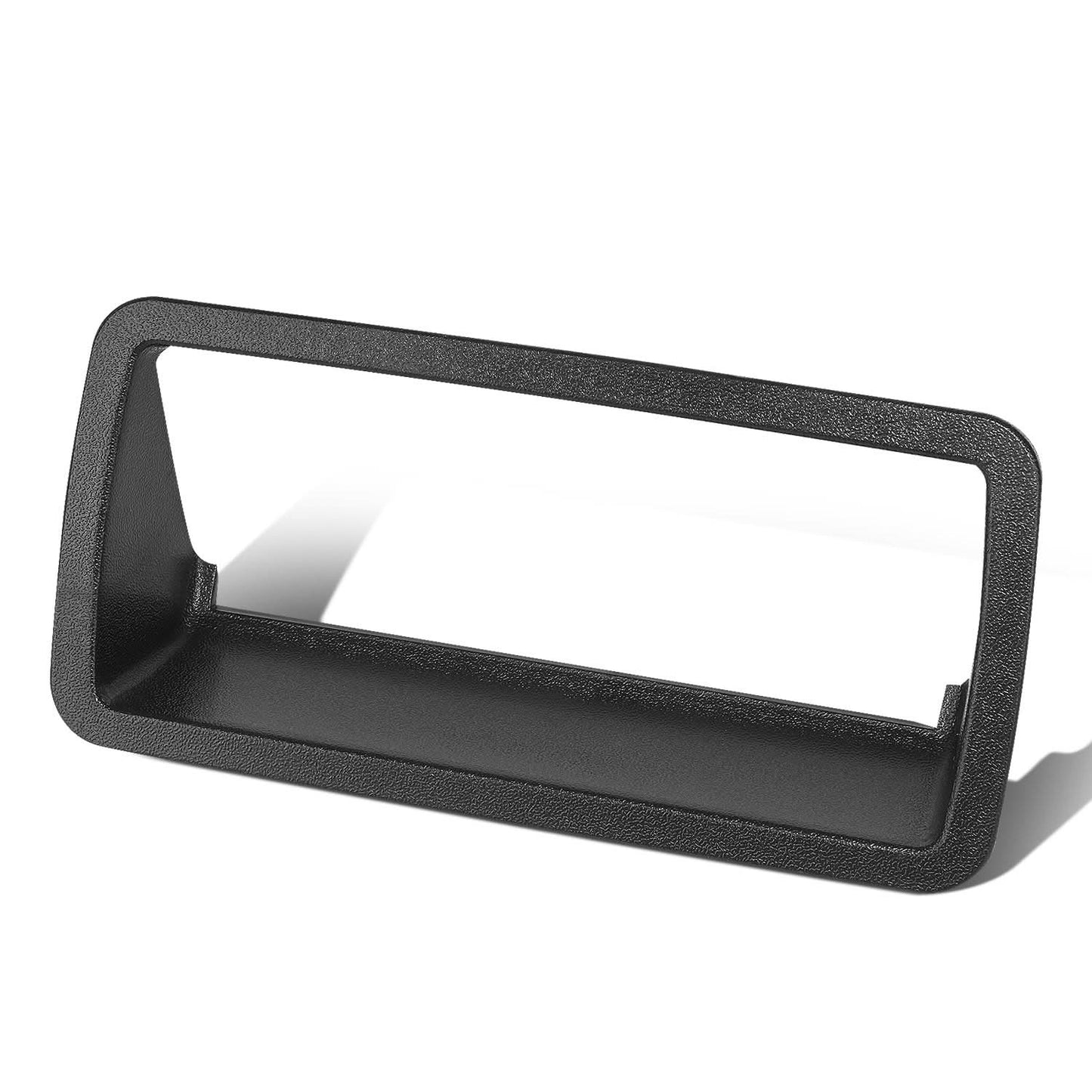 96-00 Isuzu Hombre Door Handle Covers w/ Keyhole Textured Black ABS