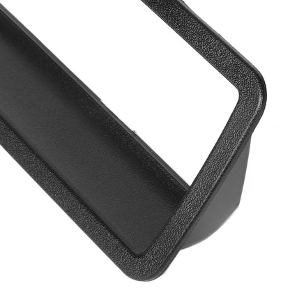 96-00 Isuzu Hombre Door Handle Covers w/ Keyhole Textured Black ABS