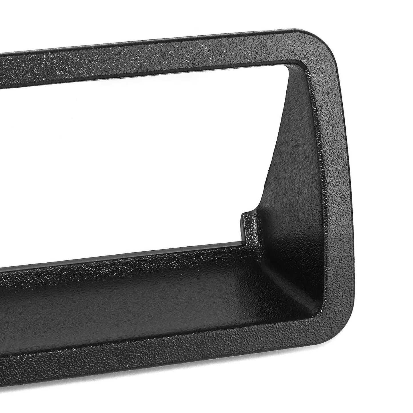 96-00 Isuzu Hombre Door Handle Covers w/ Keyhole Textured Black ABS