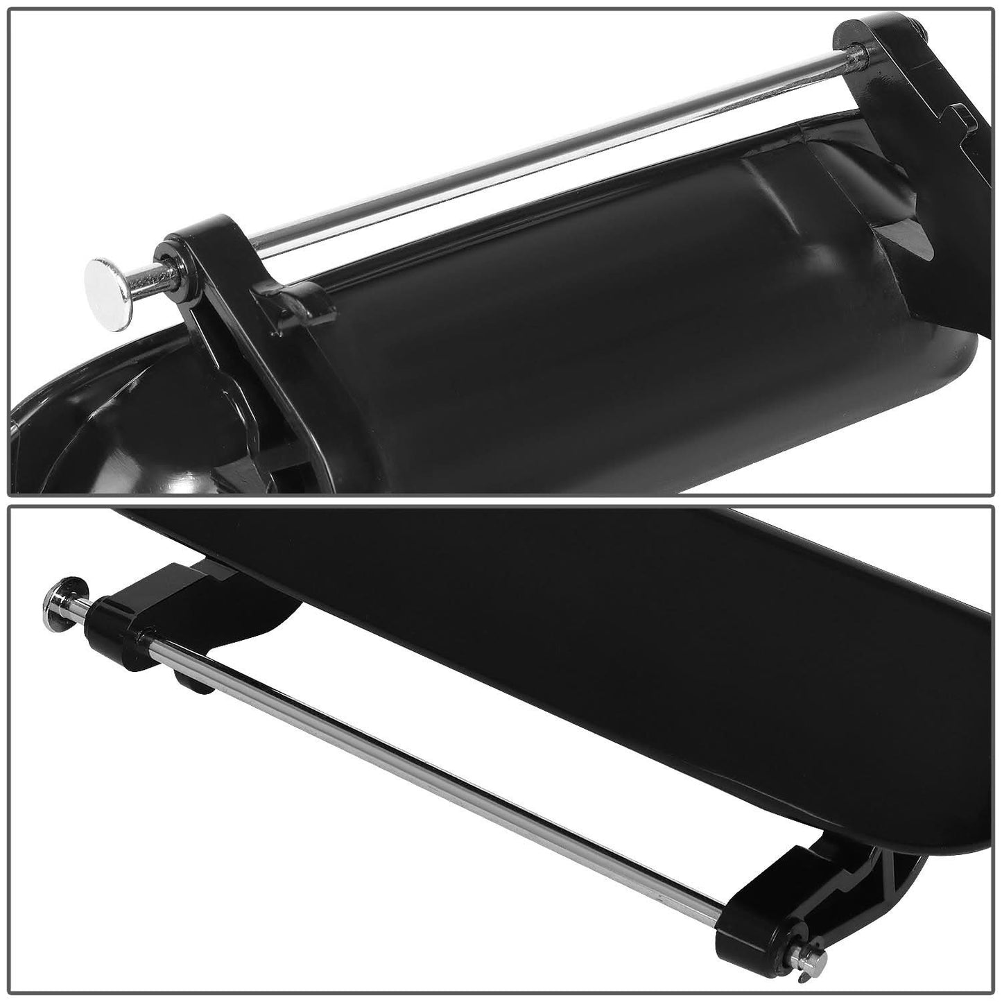 04-09 Chevrolet Trailblazer Door Handle Covers Smooth Black ABS