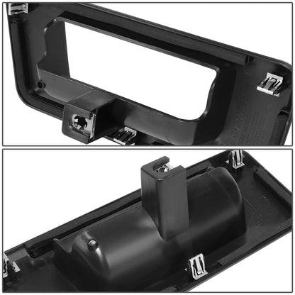 2009-2010 Hummer H3T Door Handle Covers Textured Black ABS