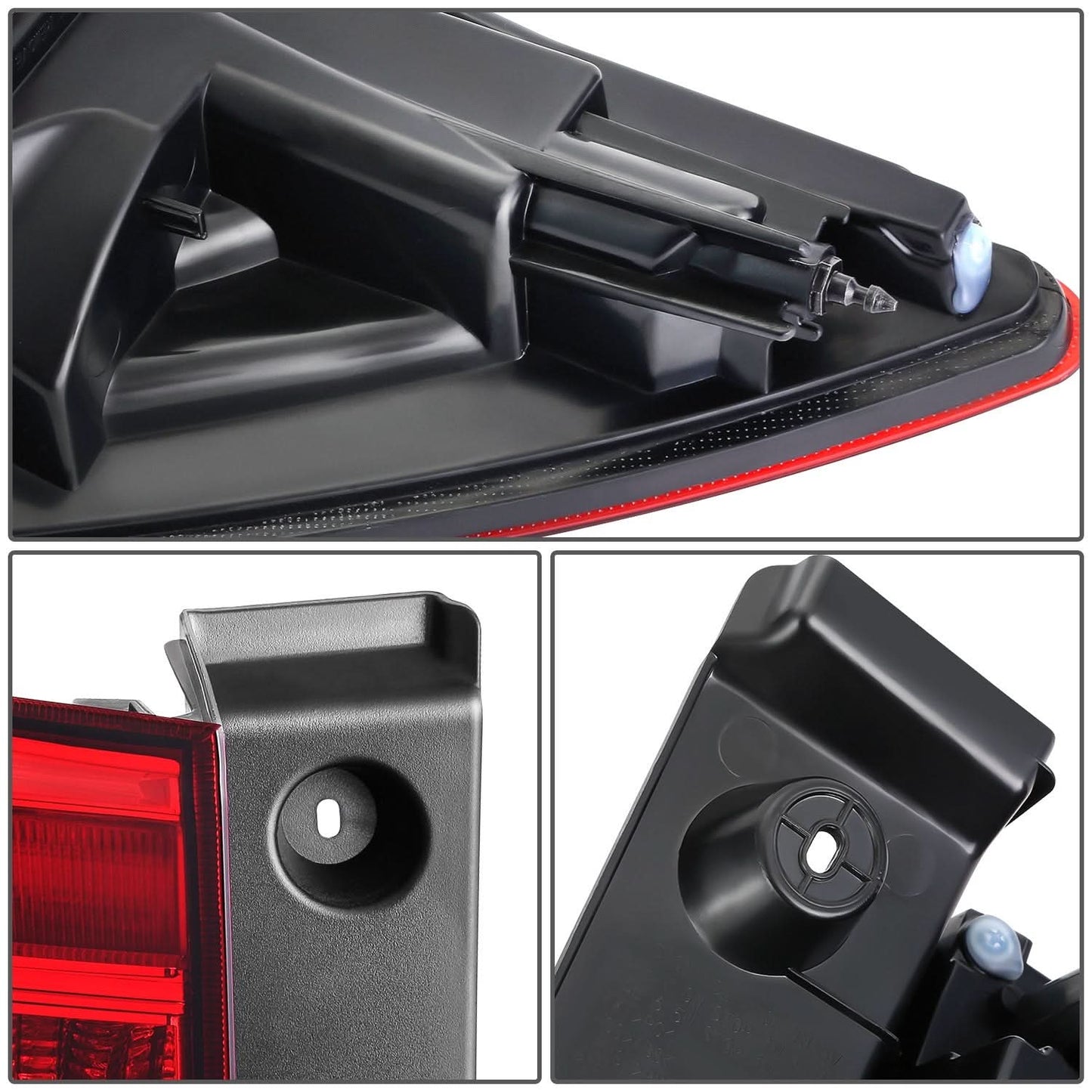 2016-2018 Honda Pilot OE Style Outer Tail Light - Chrome Housing Left