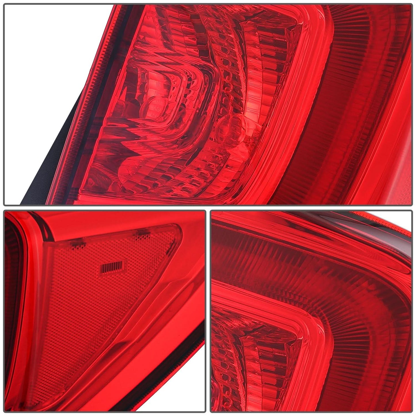 2016-2018 Honda Pilot OE Style Outer Tail Light - Right Chrome Housing