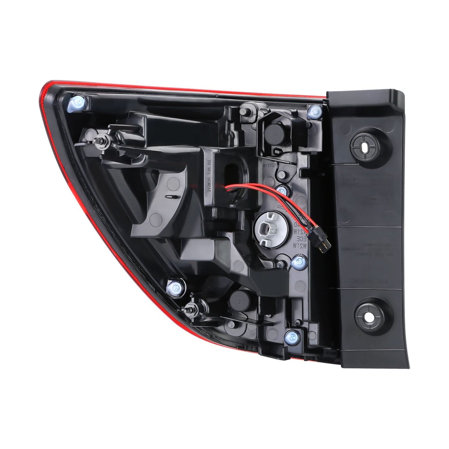 2016-2018 Honda Pilot OE Style Outer Tail Light - Right Chrome Housing