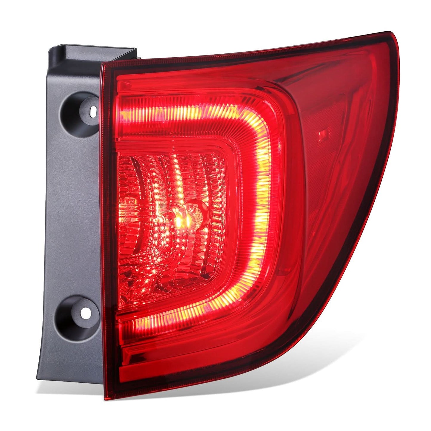 2016-2018 Honda Pilot OE Style Outer Tail Light - Right Chrome Housing
