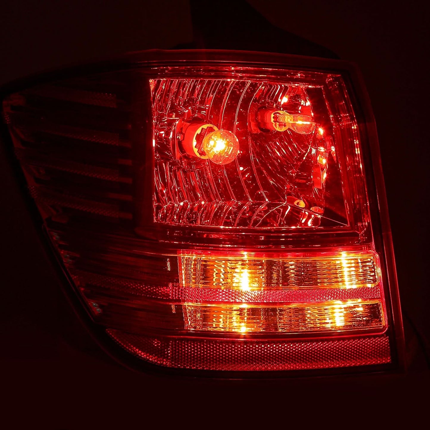 09-20 Dodge Journey OE Style Tail Lights Chrome Housing Left & Right