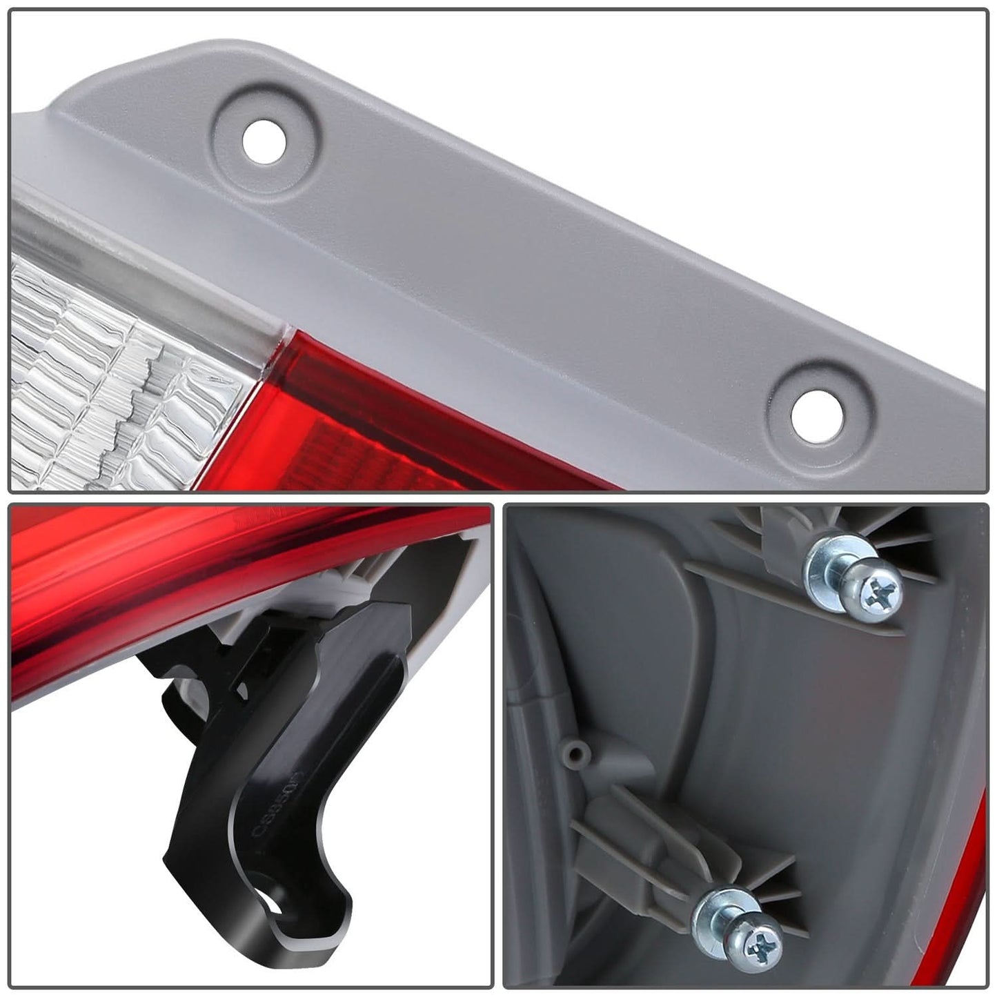 2011-2013 Dodge Durango OE Style Tail Light Set - Chrome Housing