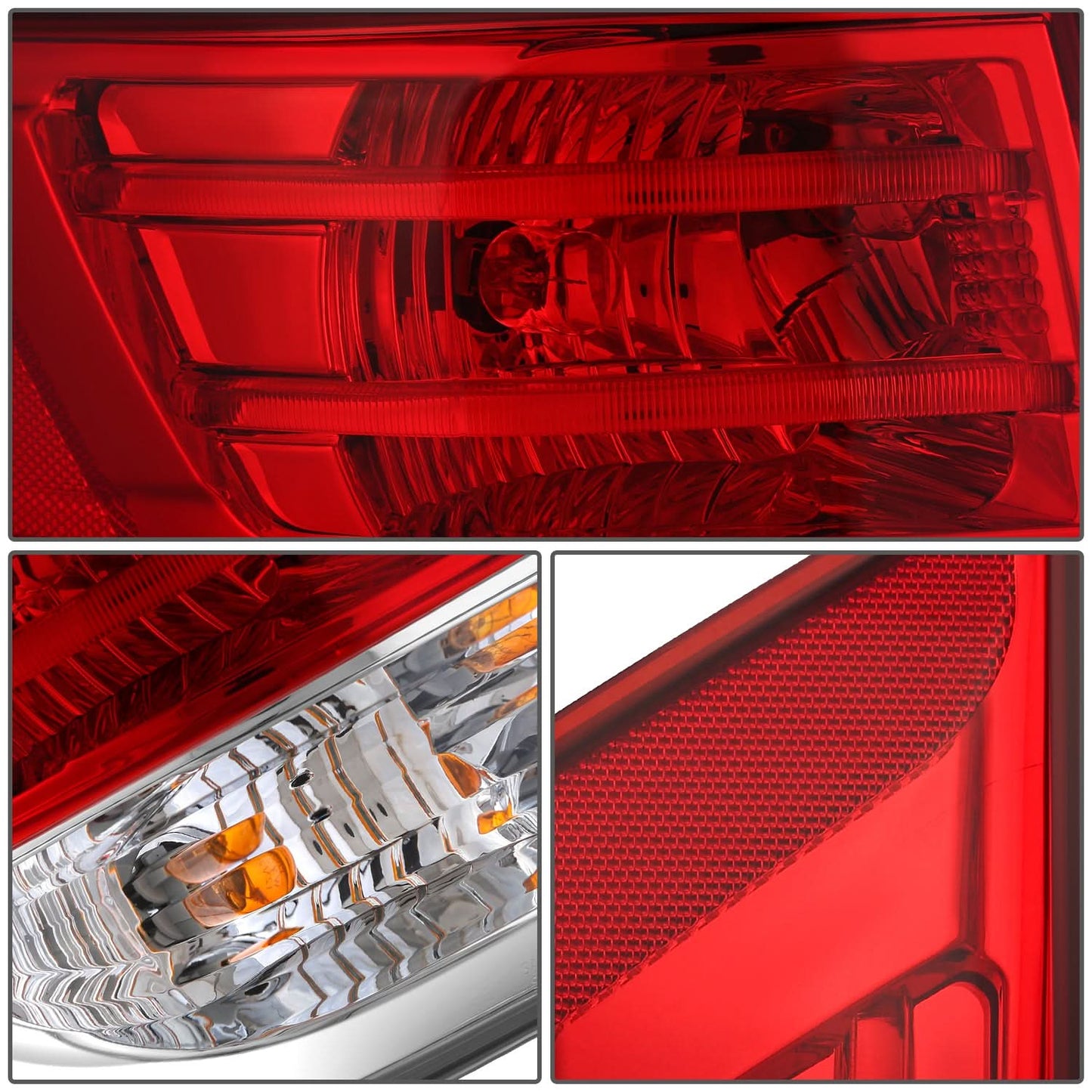 2014-2017 Honda Odyssey OE Style Halogen Tail Light - Left Red/Clear