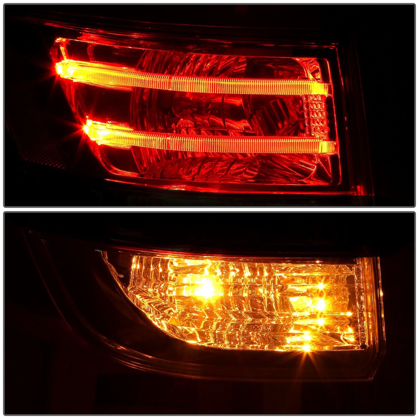 2014-2017 Honda Odyssey OE Style Halogen Tail Light - Left Red/Clear