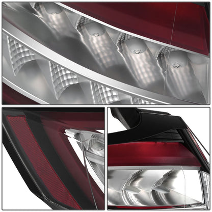 2015-2018 Ford Edge OE Style LED Tail Light - Right Red/Clear