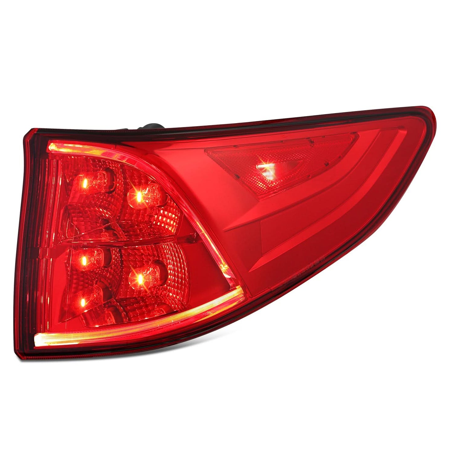 2018-2023 Honda Odyssey OE Style Tail Light - Red/Clear Lens