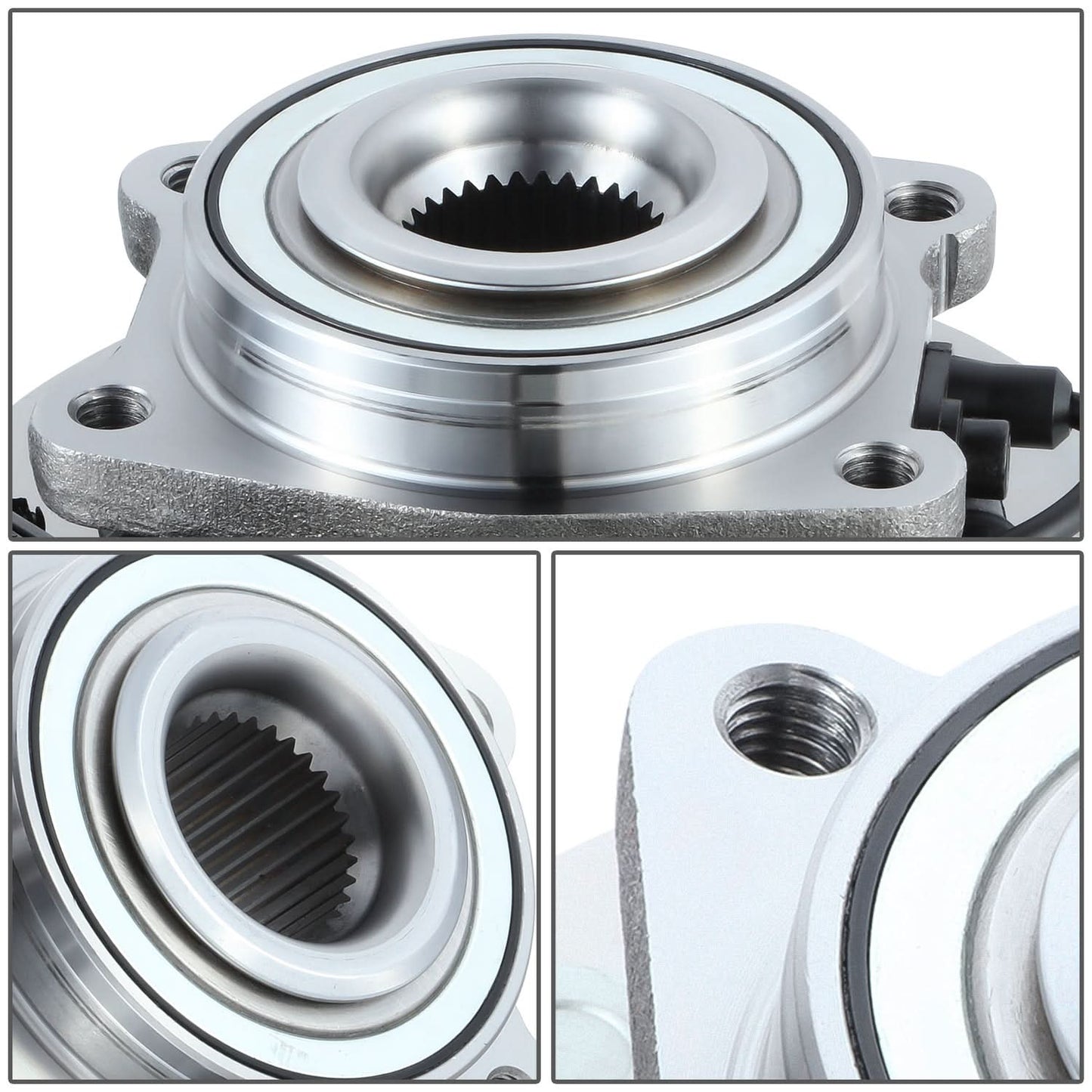 2002-2005 Ford Explorer Wheel Hubs & Bearings with ABS Sensor ABS