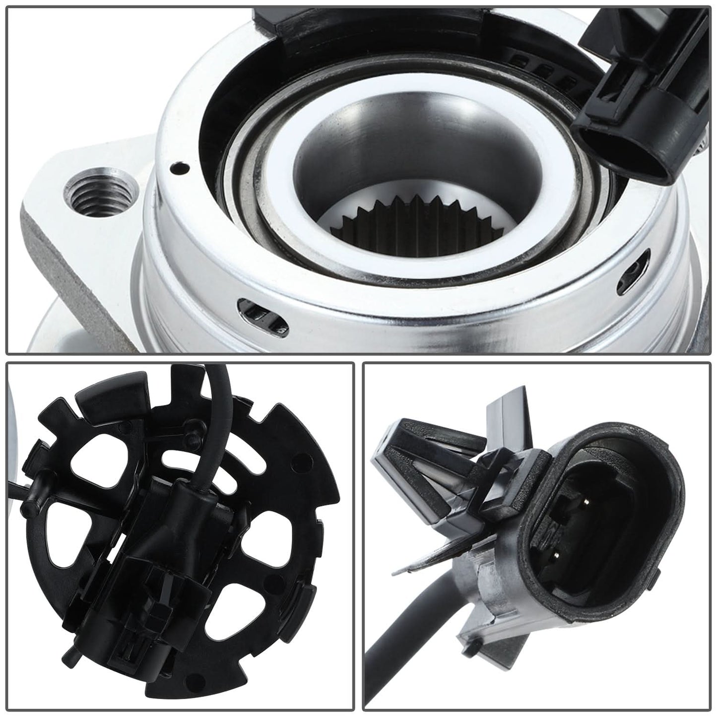 2008-2010 Chevrolet Cobalt HHR Malibu G6 Aura Wheel Hub & Bearing ABS