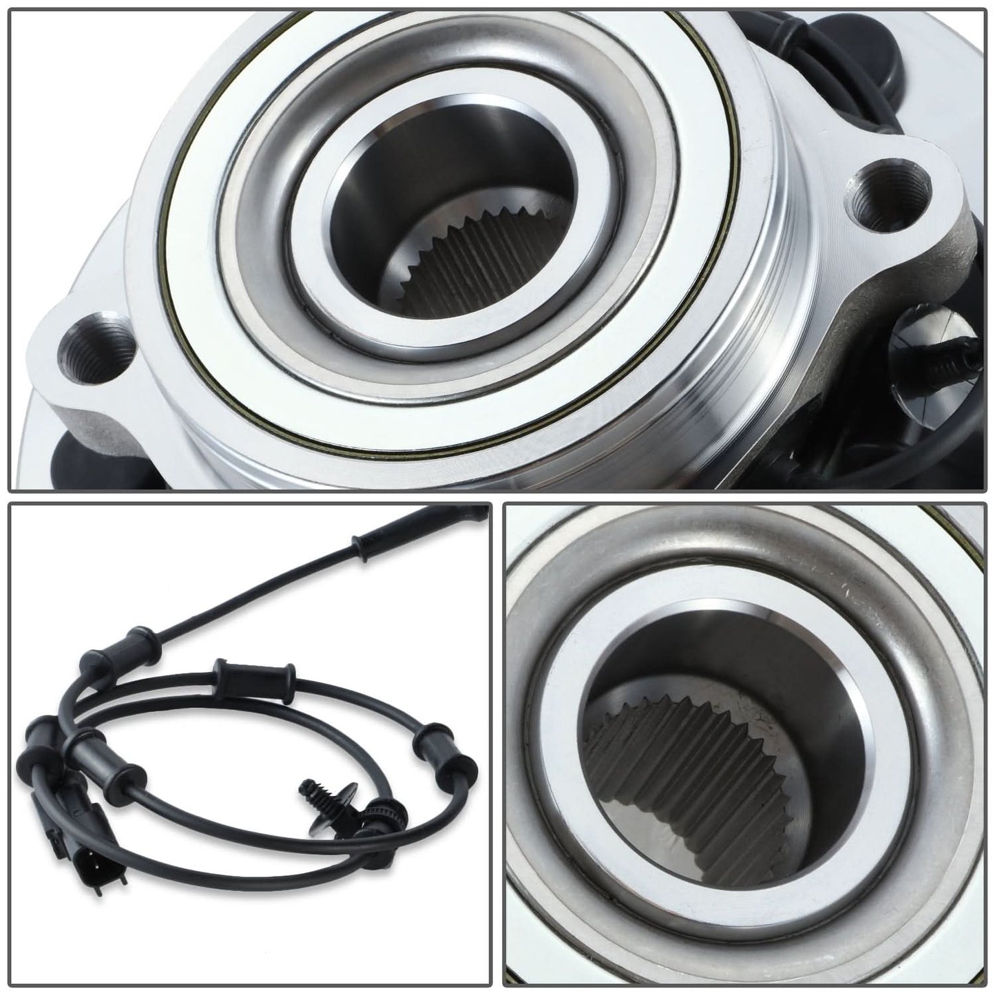 2006-2008 Dodge Ram 1500/2500/3500 4WD Wheel Hub & Bearing Assembly ABS