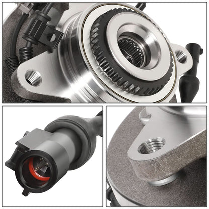 2009-2010 Ford F-150 Front Wheel Hub & Bearing Assembly Set 4WD 6-Lug