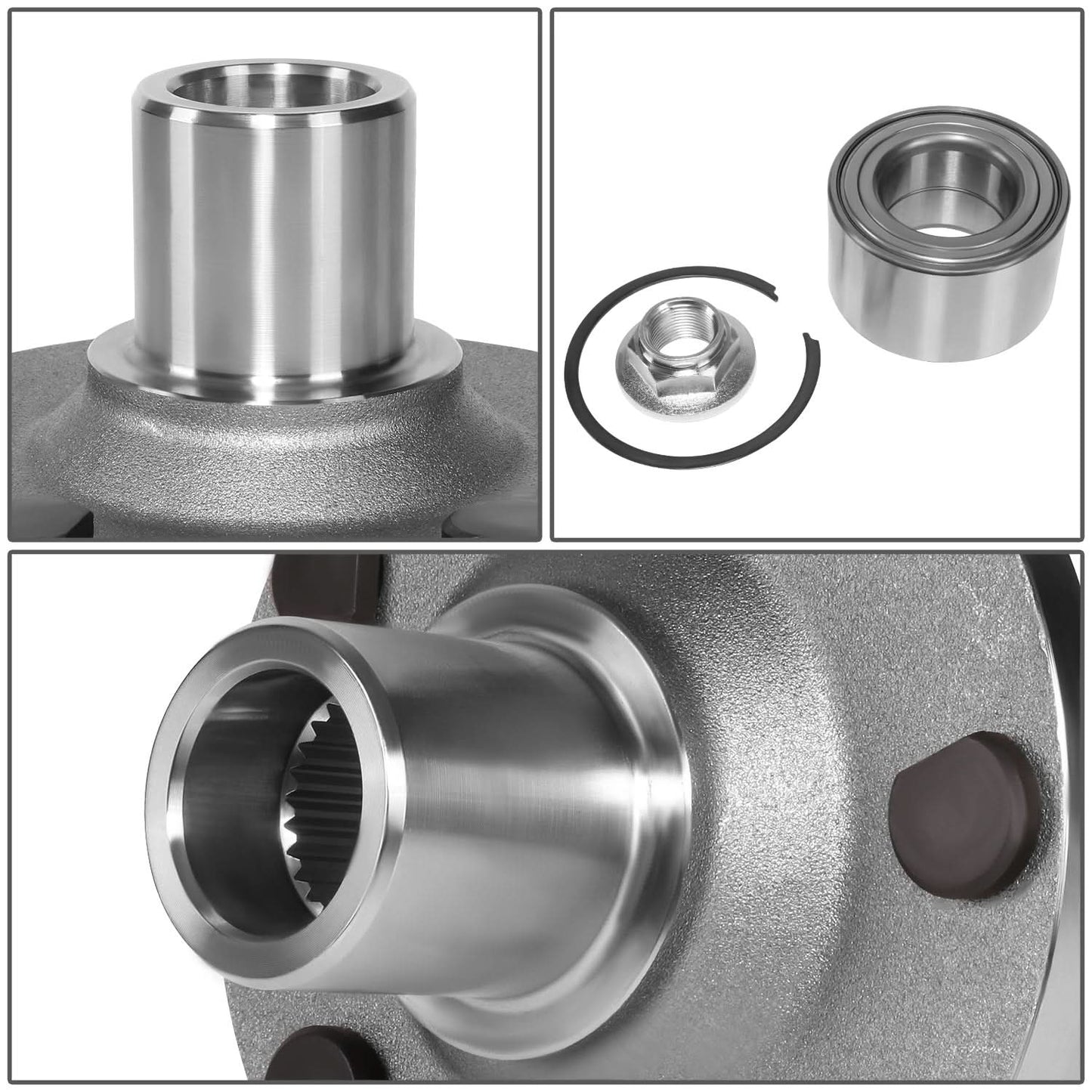 2001-2012 Ford Escape Wheel Hubs & Bearings Kit