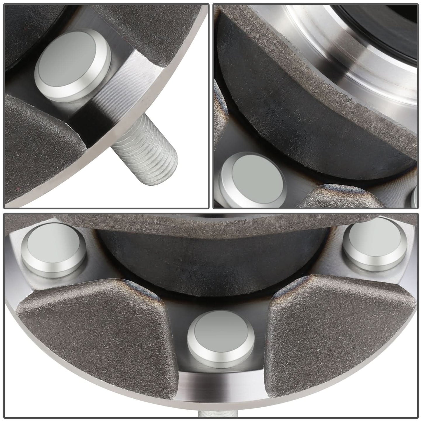 2003-2008 Toyota Corolla Wheel Hubs & Bearings Without 4 Wheel ABS
