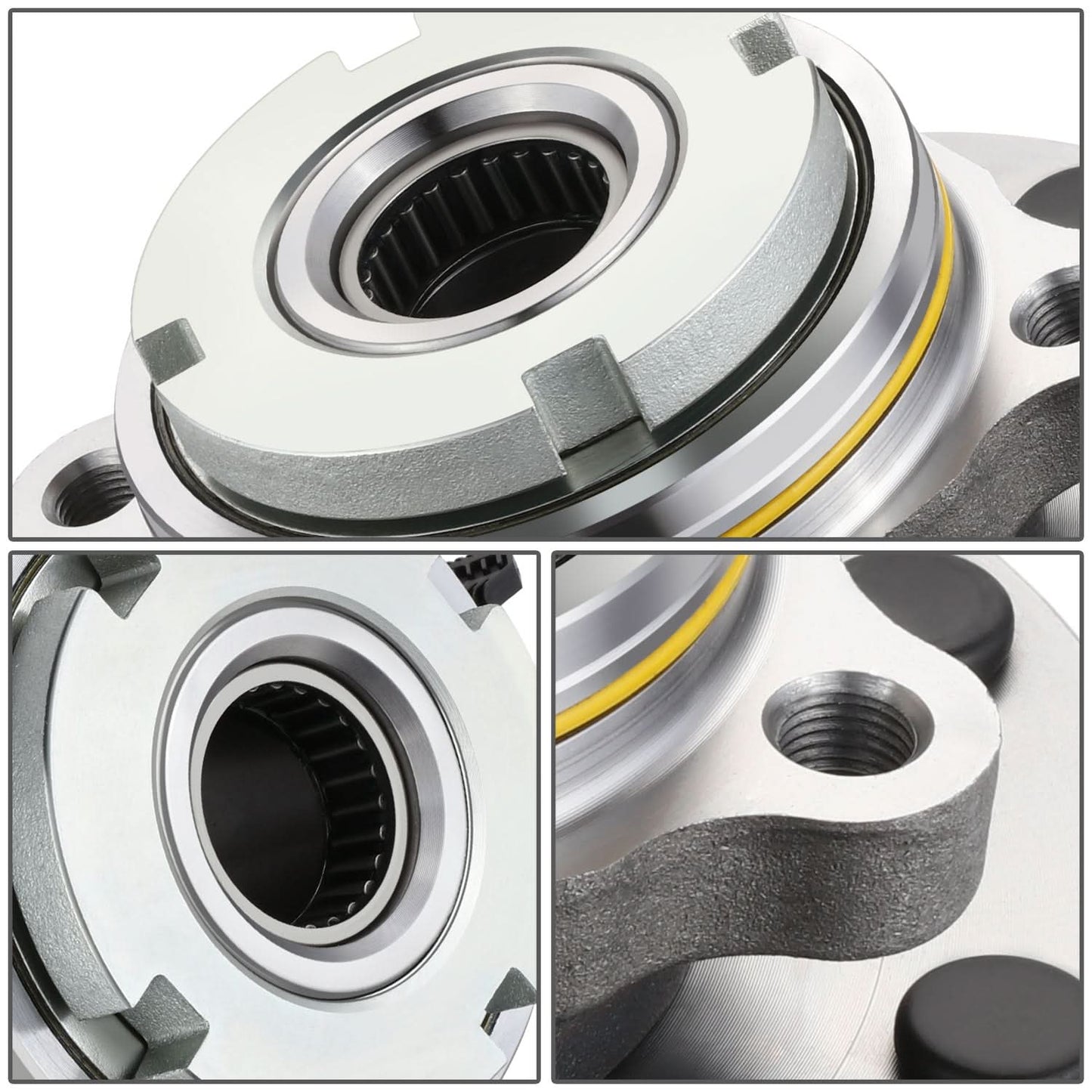 1999-2004 Ford F-250/F-350/F-450/F-550 Super Duty 4WD DRW Wheel Hubs & Bearings