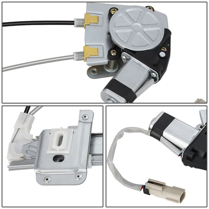 02-06 Jeep Liberty Window Motors & Regulators Bare Steel/Plastic