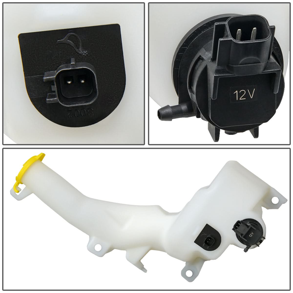 11-19 Dodge 300/Challenger/Charger Windshield Washer Pump - White