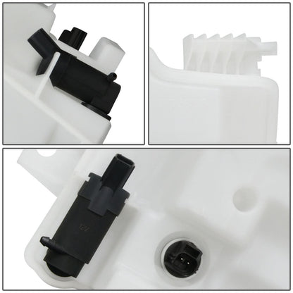 12-17 Ford Focus Windshield Washer Pump - Sedan Models White