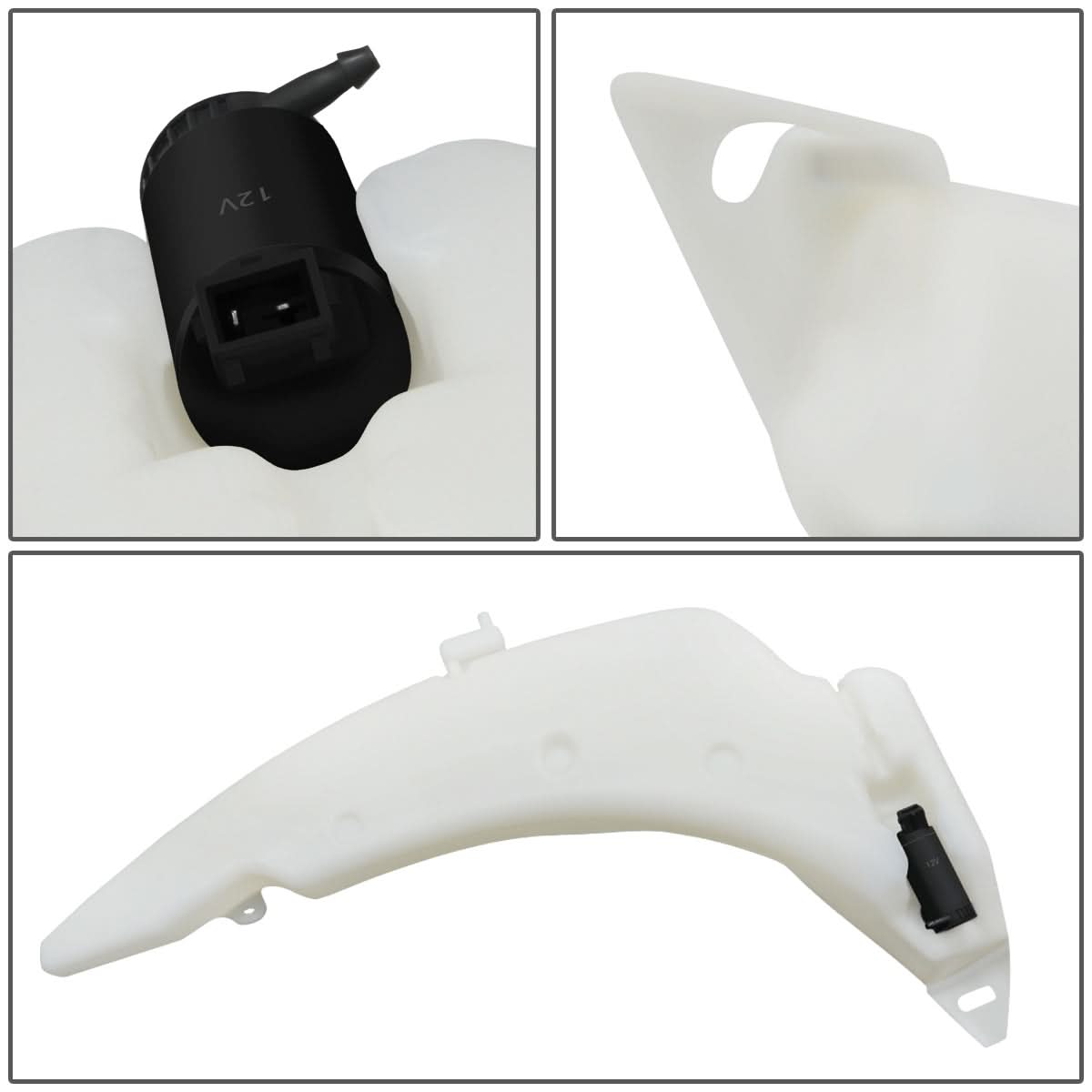 2010-2013 Ford Transit Connect Windshield Washer Pump White