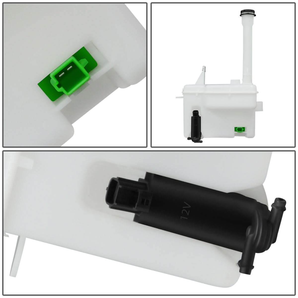 02-10 Ford Explorer Windshield Washer Pump with Fluid Level Sensor