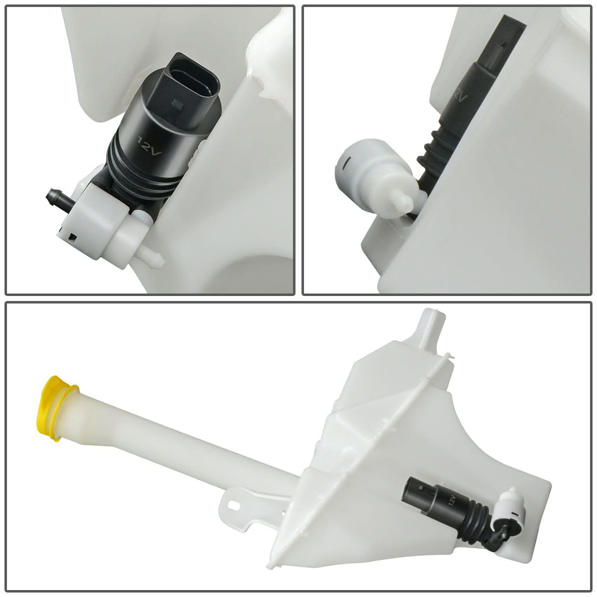 08-12 Ford Escape Windshield Washer Pump - White