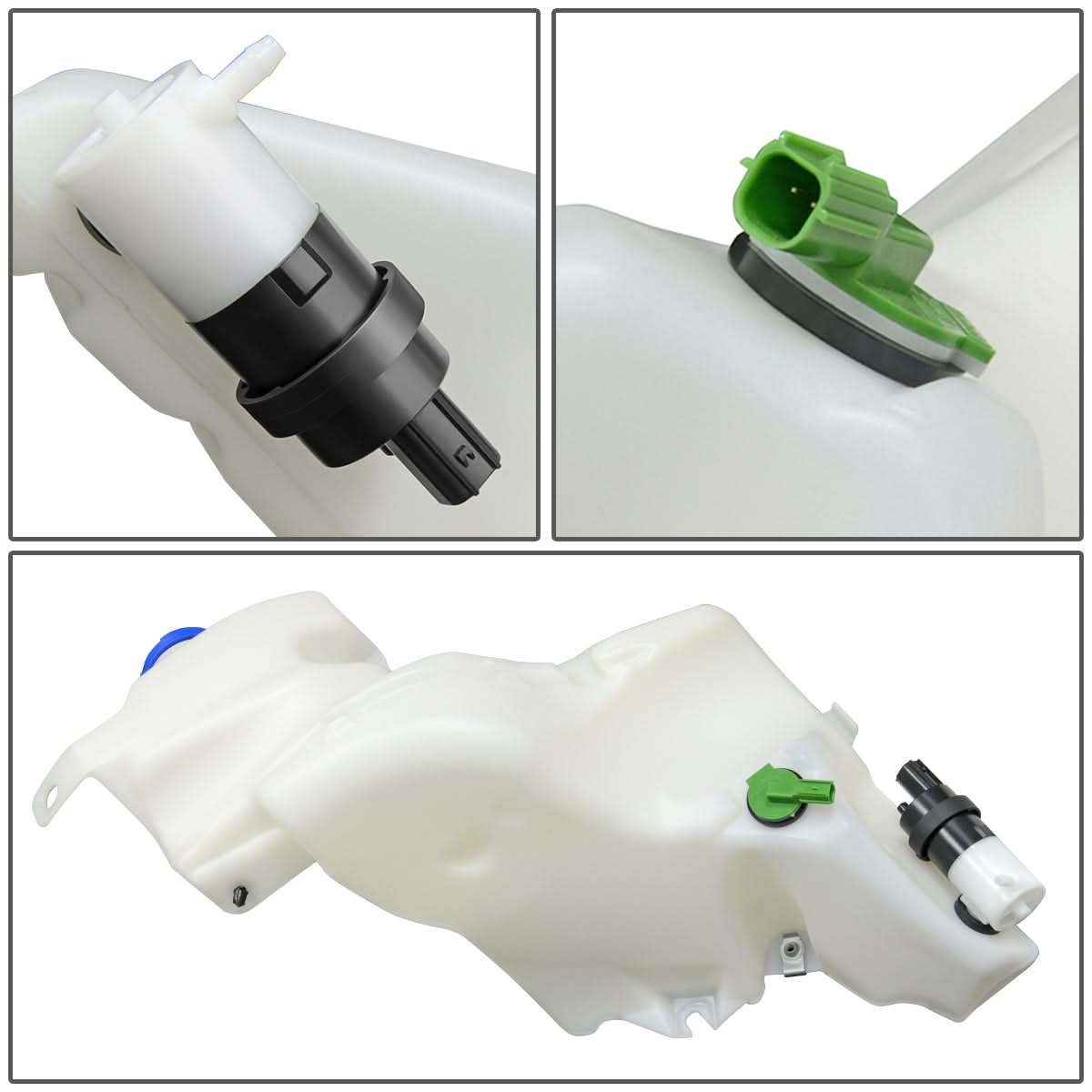 2018-2020 Ford F-150 Windshield Washer Pump - White