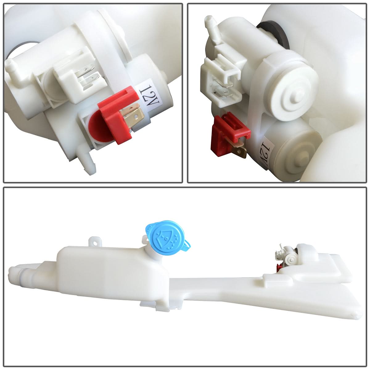 2002-2006 Honda CR-V Windshield Washer Pump - White