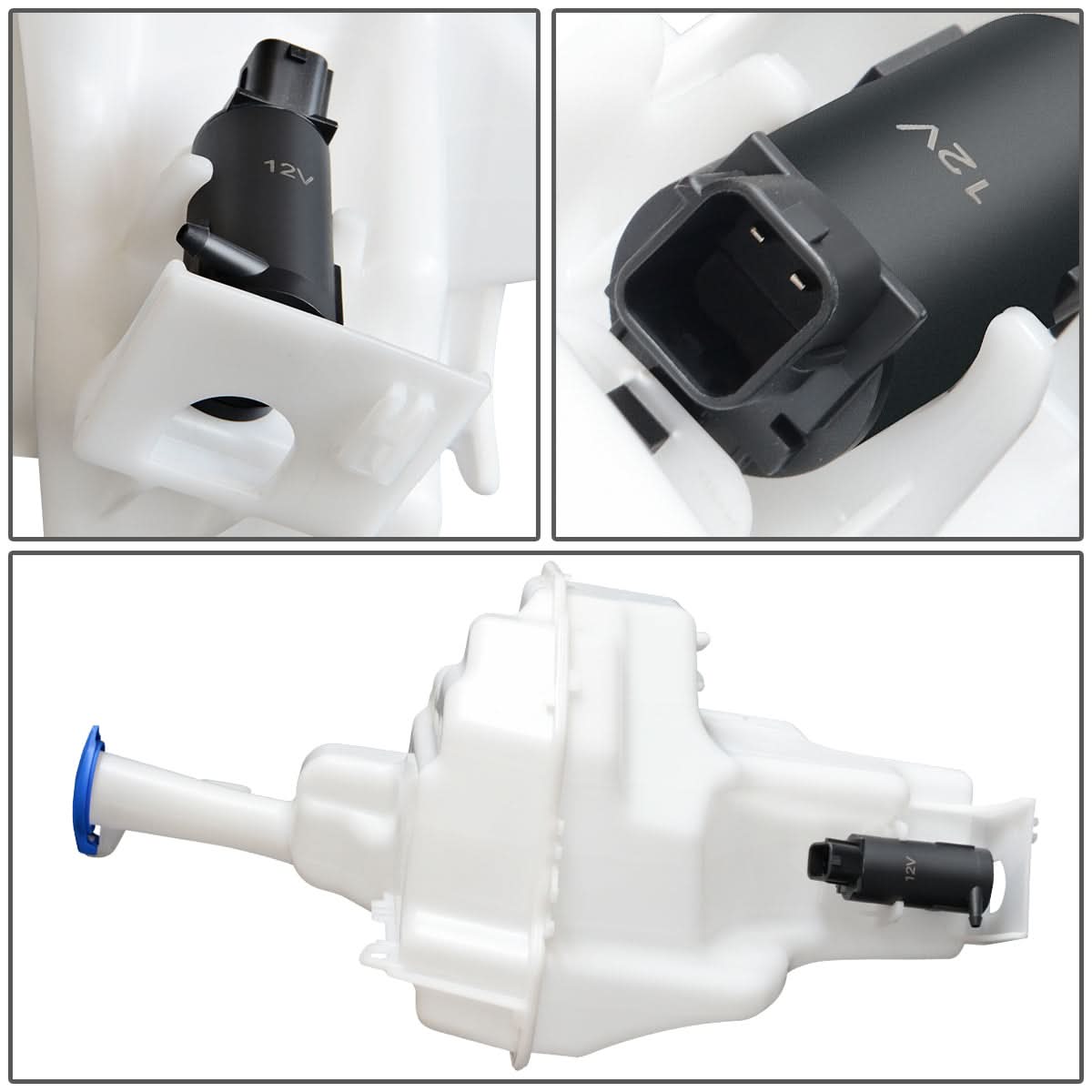 2012-2015 Hyundai Accent Windshield Washer Pump - Sedan Models