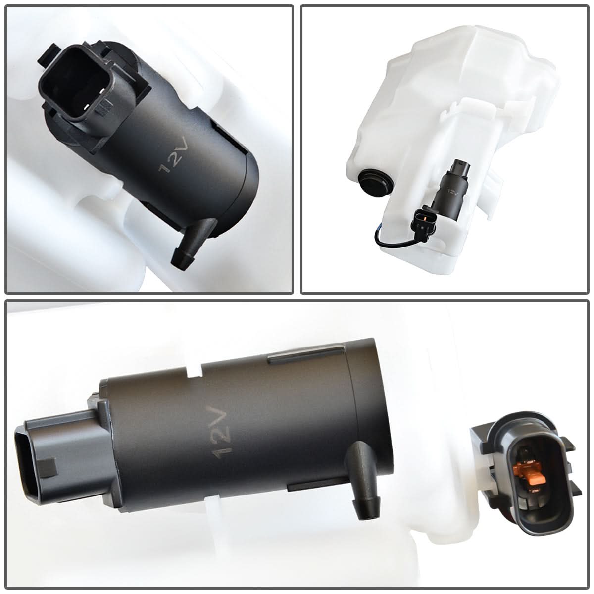 2014-2016 Kia Forte Windshield Washer Pump - Sedan & Coupe Models