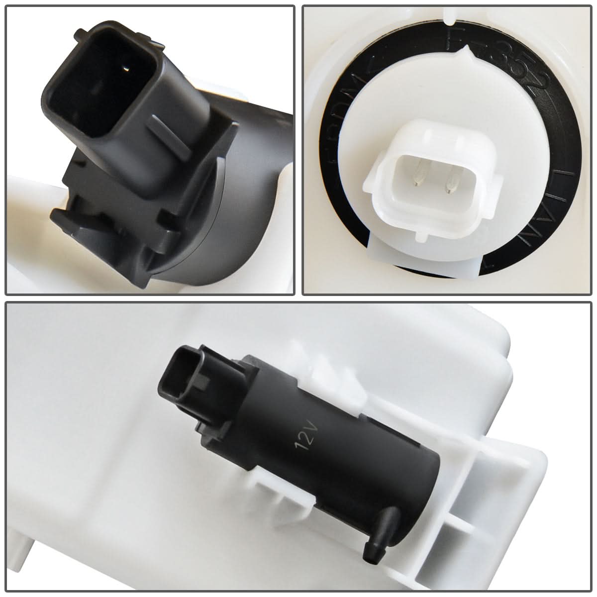 2018-2020 Kia Rio Windshield Washer Pump - Sedan Models