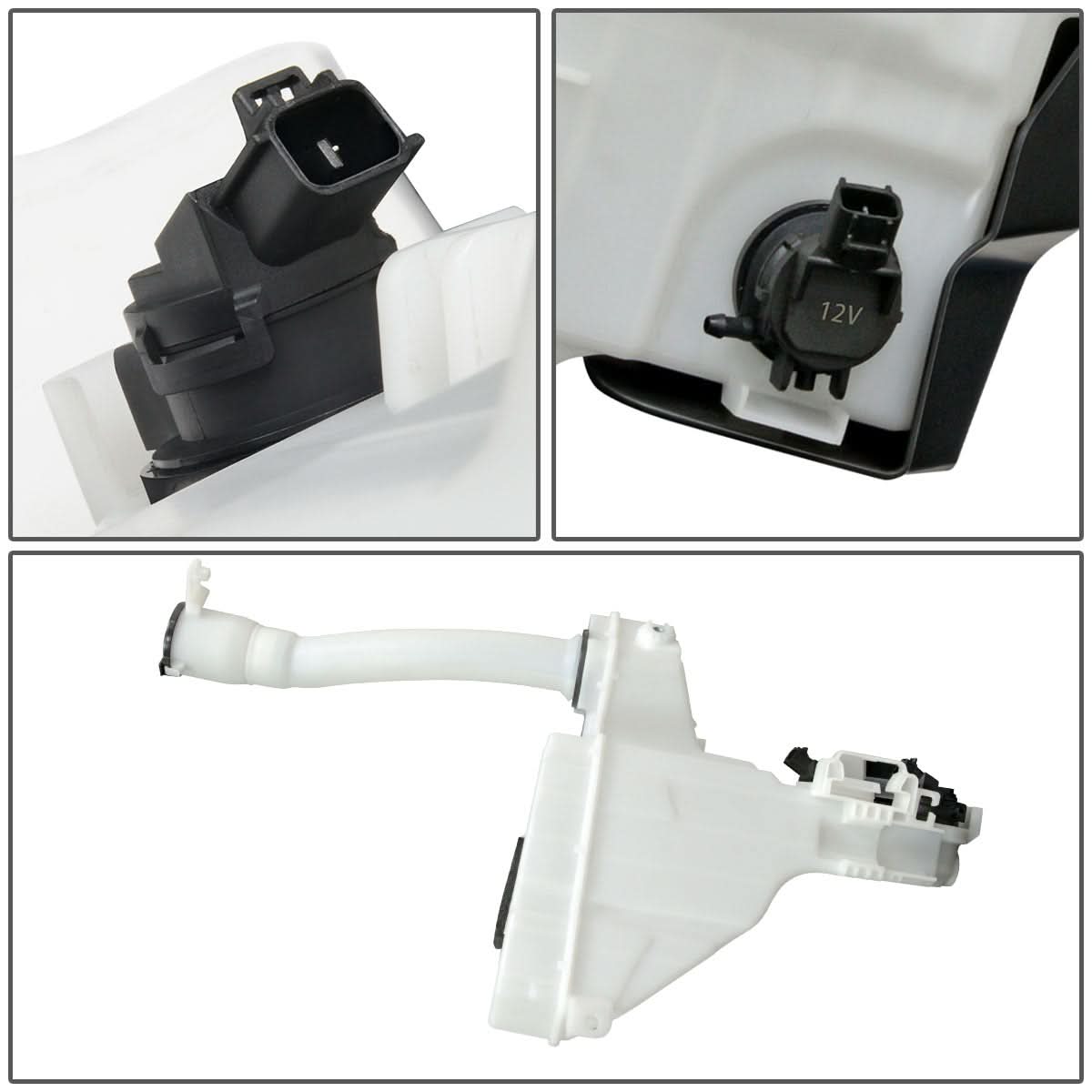 10-15 Lexus GX460 Windshield Washer Pump - White