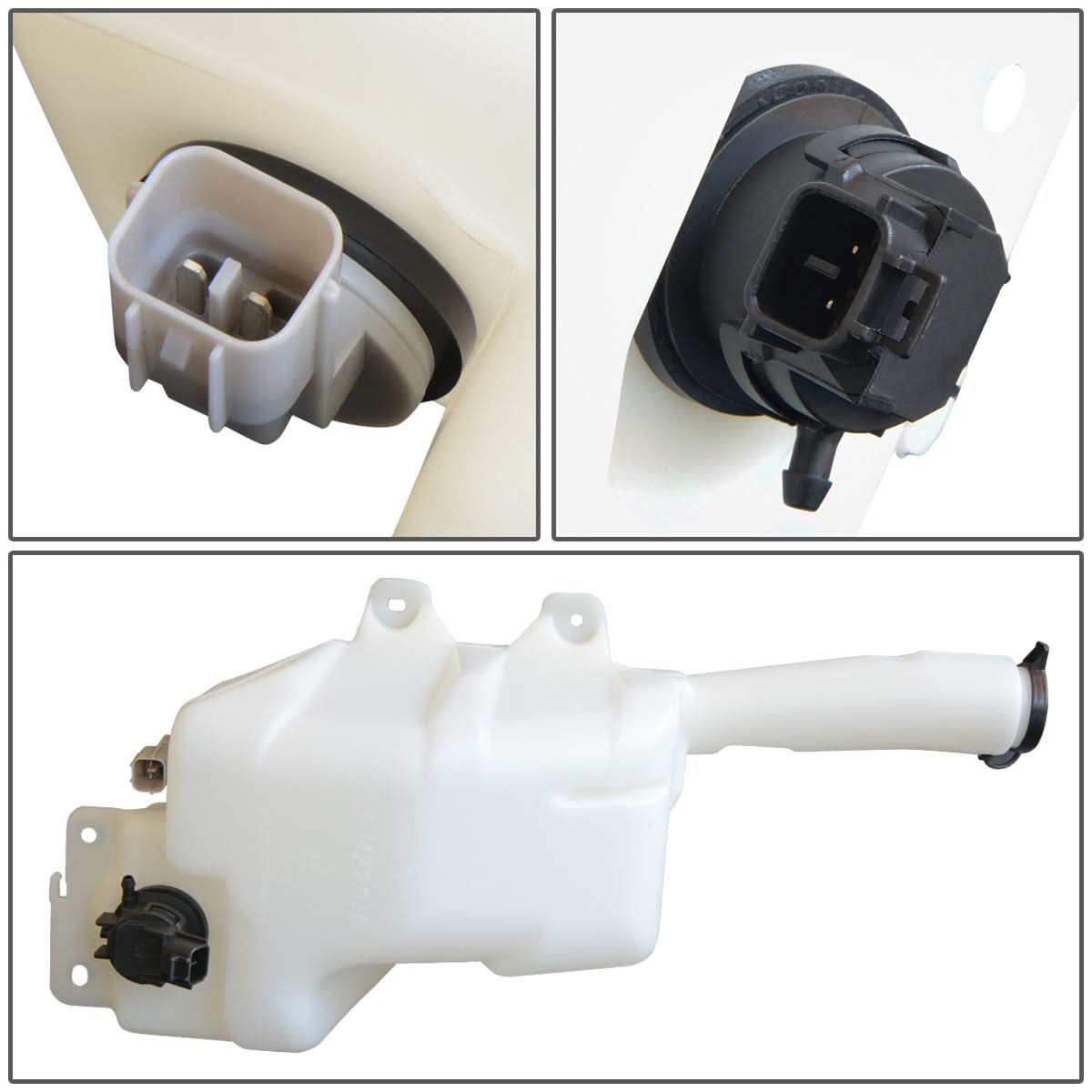 2003-2004 Mazda 6 Sedan Windshield Washer Pump Large Capacity