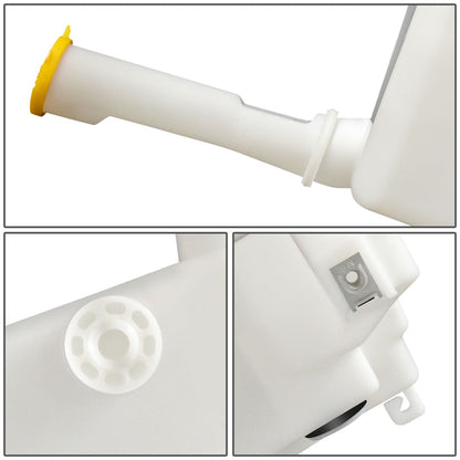 2006-2007 Mazda 6 Windshield Washer Pump - Turbo Models White