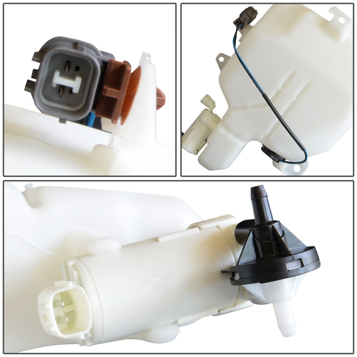2011-2014 Mazda 2 Windshield Washer Pump - White