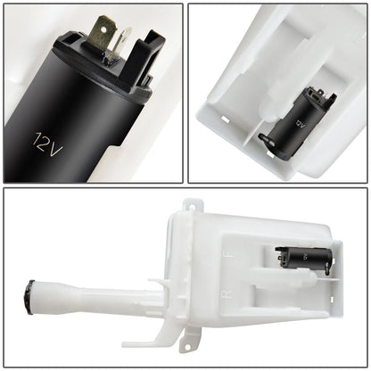 02-07 Mitsubishi Lancer Windshield Washer Pump - Sedan Models