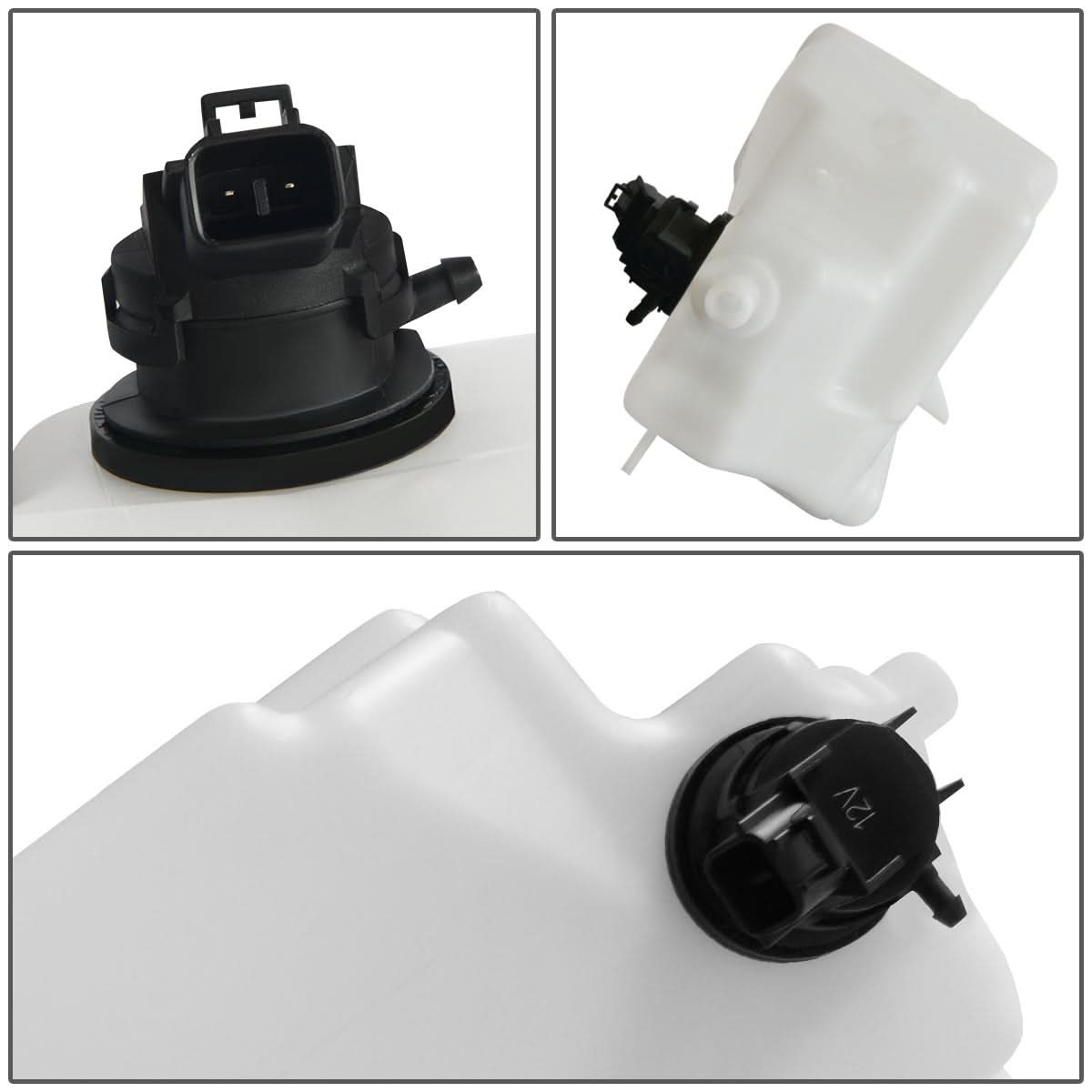 05-14 Toyota Tacoma Windshield Washer Pump - White