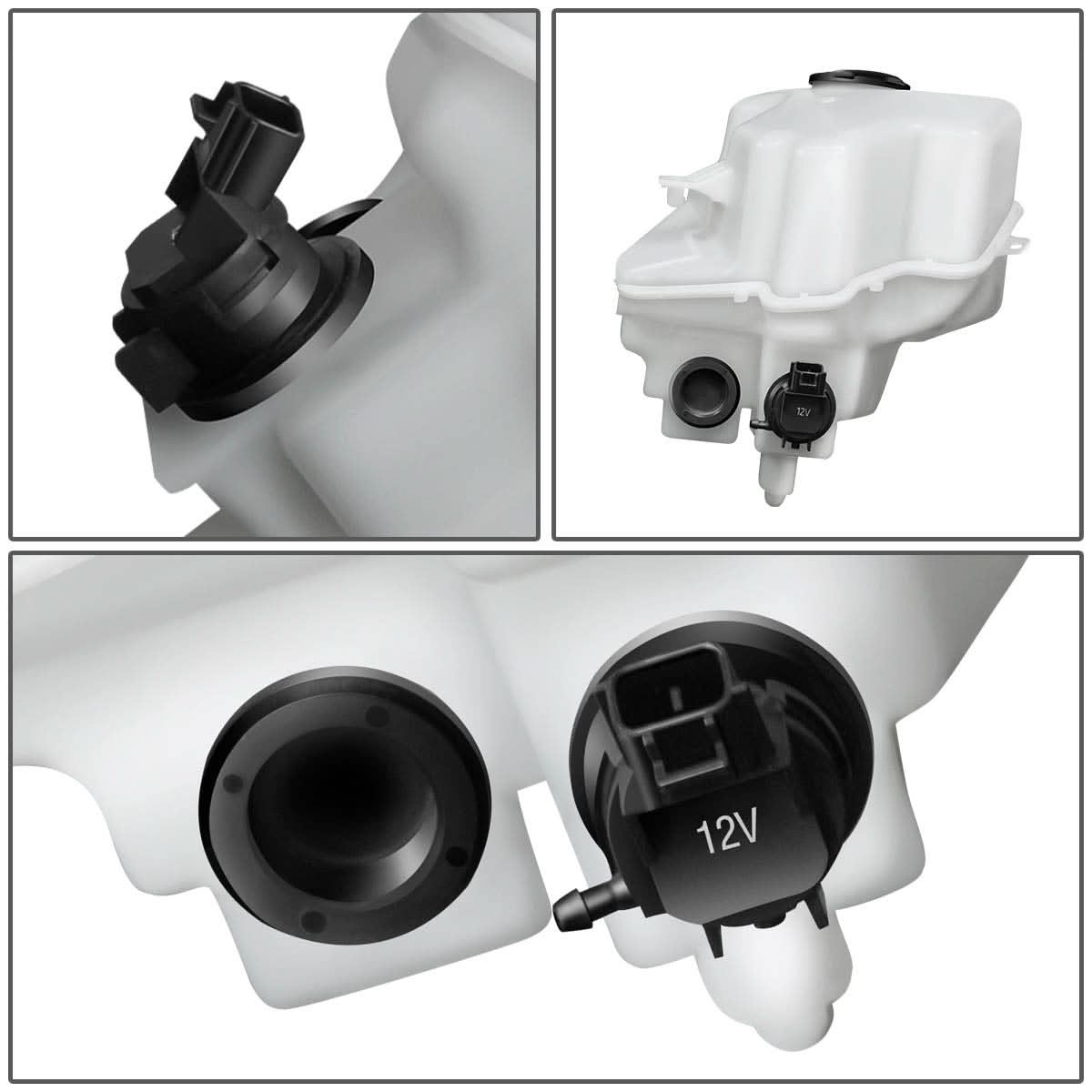 04-05 Toyota Prius Windshield Washer Pump - White