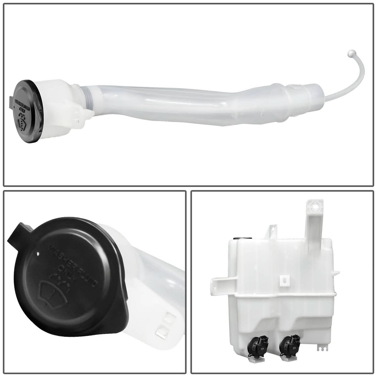 2012-2015 Toyota Prius Windshield Washer Pump Dual Pump White