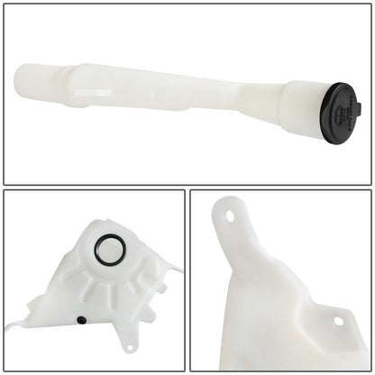 95-04 Toyota Tacoma Windshield Washer Pump Without Sensor Hole - White