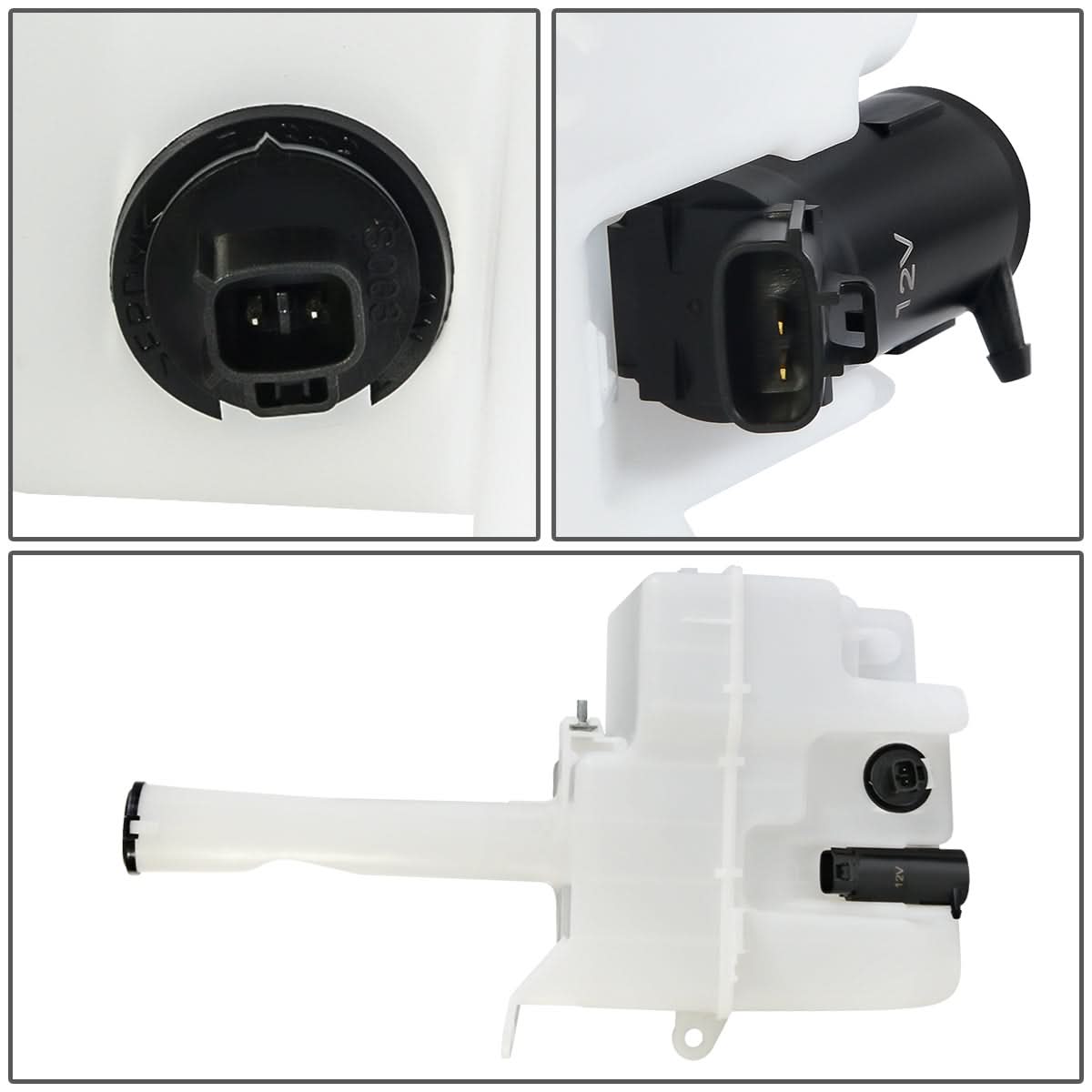 1998-2003 Toyota Sienna Windshield Washer Pump with Dual Pumps