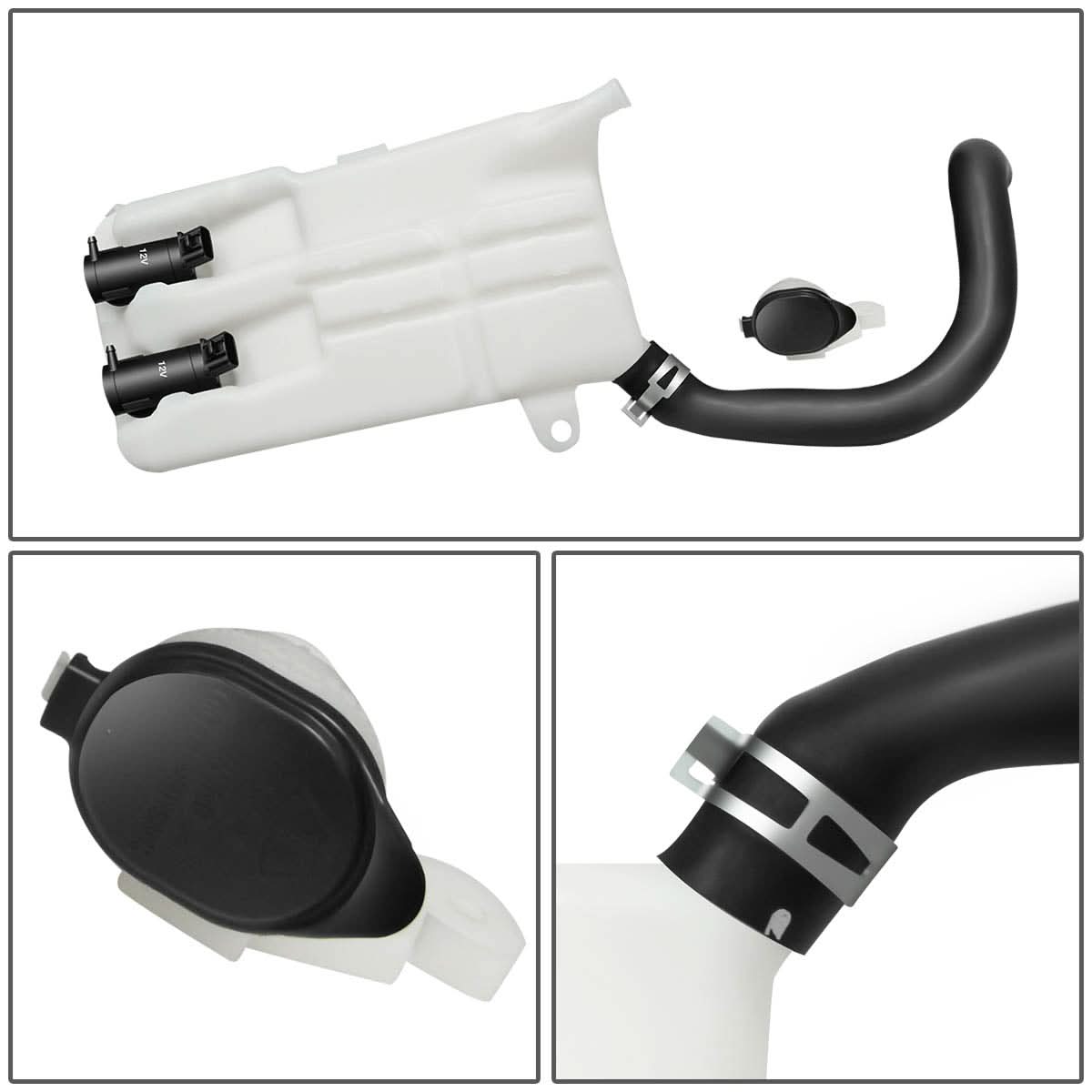 96-00 Toyota RAV4 Windshield Washer Pump Non Cold Climate White