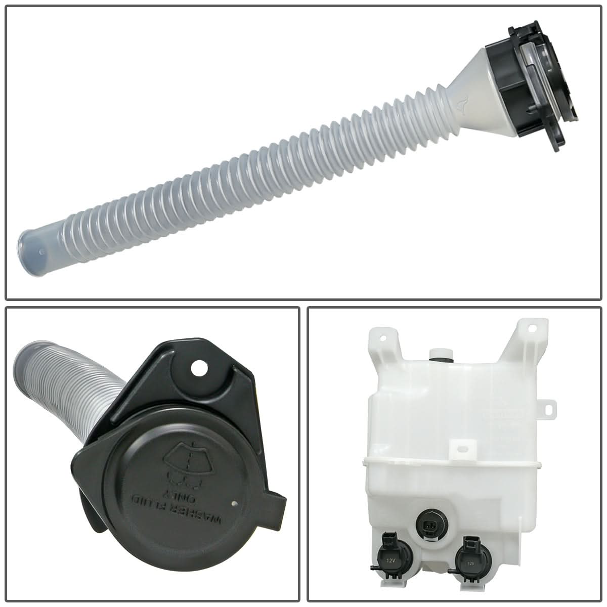 2008-2013 Toyota Highlander Windshield Washer Pump with Fluid Sensor