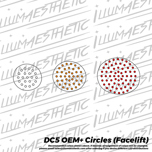 Honda Integra & Acura RSX (DC5, 05-06) *Facelift - Complete DIY Kit