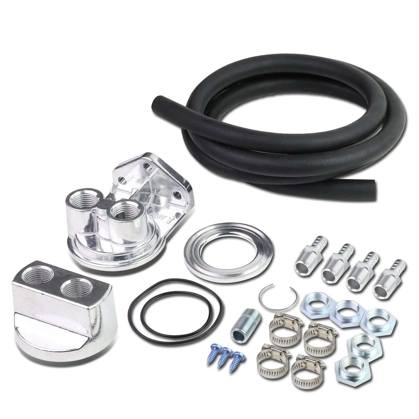 79-04 Ford Mustang Oil Filter/Cooler Relocation Kit