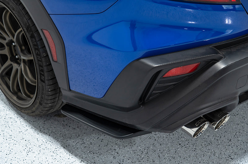 OLM S Style Matte Black Rear Spats - 2022+ WRX