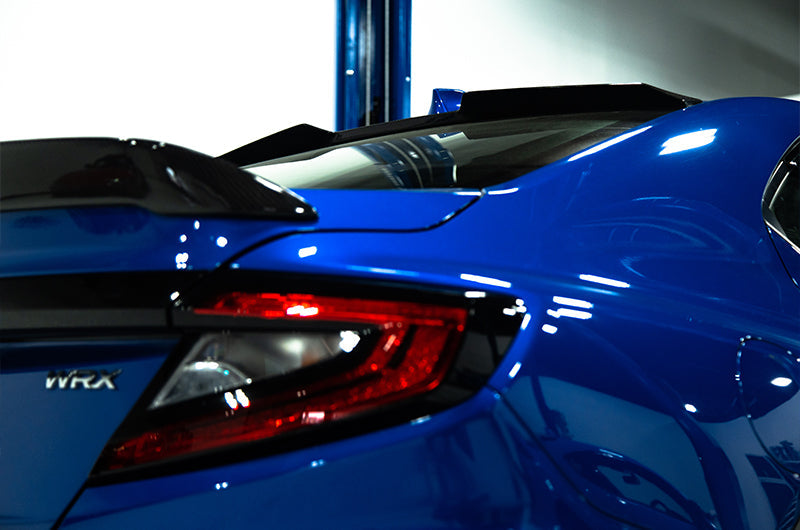 OLM V2 Carbon Fiber Rear Roof Spoiler - 2022+ WRX