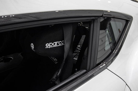 OLM LE Carbon Fiber Door Molding Covers (6pc) - 2020 GR Supra